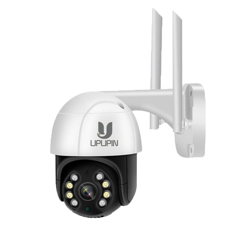 UPUPIN 3MP Full HD Outdoor CCTV Wifi IP Camera Waterproof NVR DVR Original  Fungsi penglihatan malam 360 derajat video pelacakan bergerak kamera luar  ...