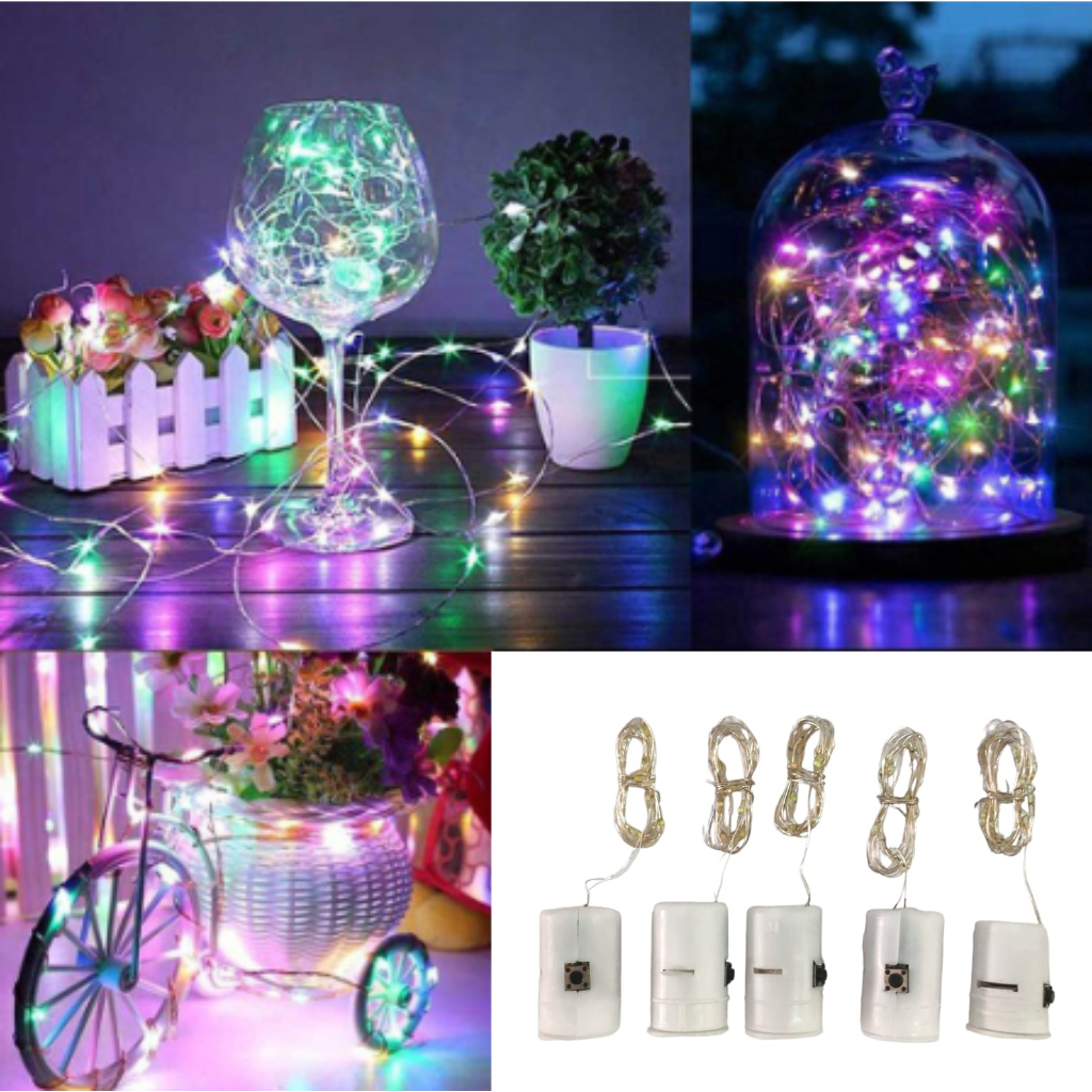 Original - Lampu Tumblr / LED Natal INFY L001 diameter 10 Meter - Lampu Hias Ricelamp - Lampu Hias Warna Warni
