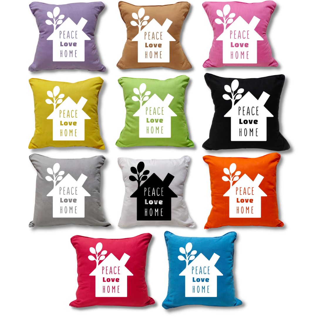 (sarung+ insert bantal) Bantal Sofa 40x40 Quotes Cushion Cover Shafiyyah.Sarban