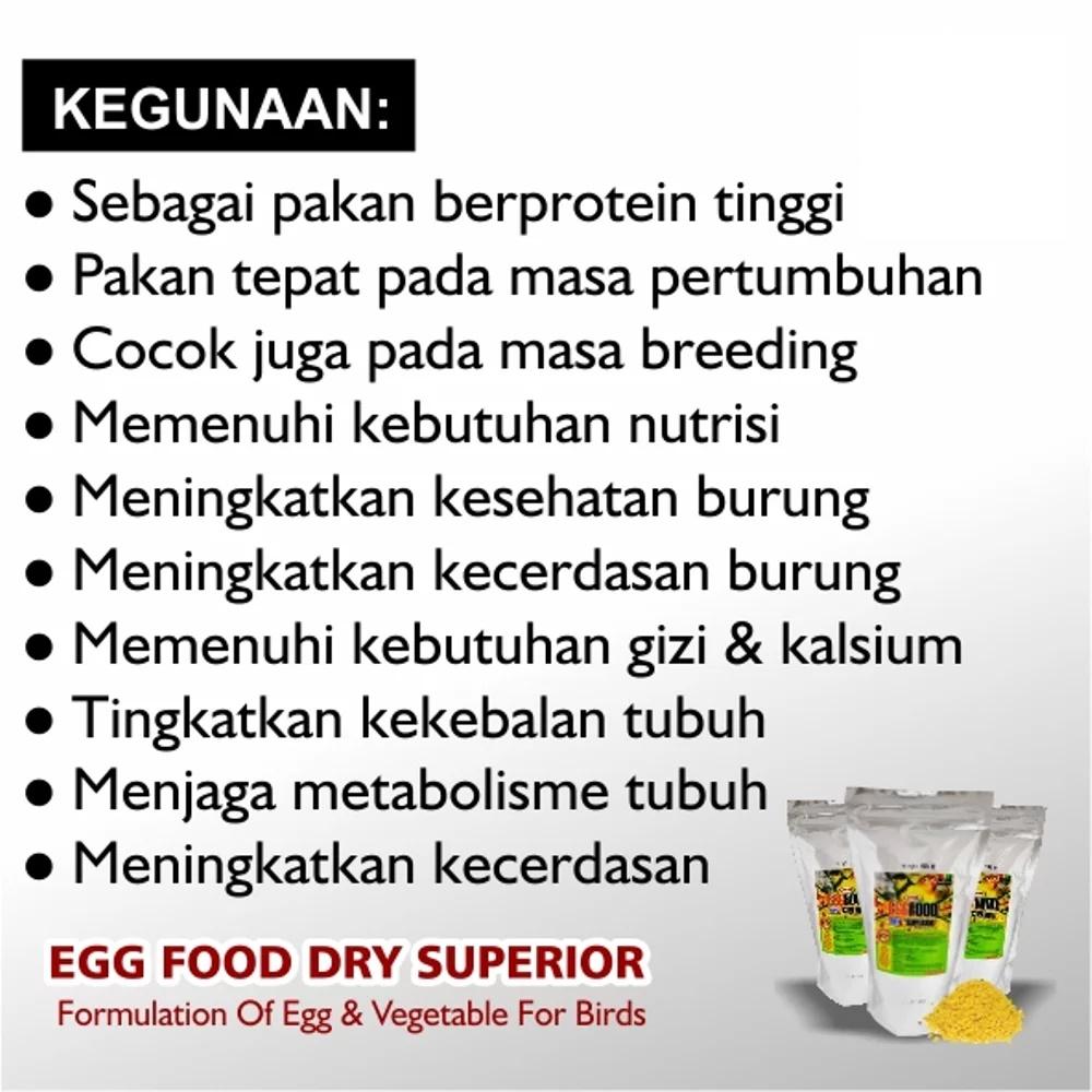 Harga Diskon EGG FOOD DRY SUPERIOR 460GR UNIQUE PAKAN BURUNG LOVEBIRD KENARI FINCH Hari Ini Harga Diskon EGG FOOD DRY SUPERIOR 460GR UNIQUE PAKAN BURUNG LOVEBIRD KENARI FINCH Hari Ini