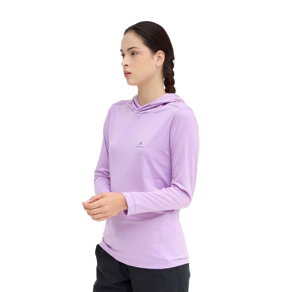 KELLY LS HOODED TEES (910007751)