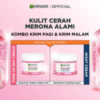 (Paket Hemat) Garnier Perfect Day & Night Kit Skin Care (Night Cream 50Ml + Day Cream 50Ml) | Untuk Kulit Cerah & Glowing