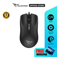 Mouse Kabel Alcatroz Asic 3 Wired USB Mouse 1600 CPI | Ergonomic Design with High Resolution Optical Mouse