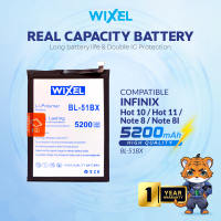 WIXEL Baterai BL-51BX BL51BX Infinix Note 8 X692 Note 8i X683 X683B Hot 10 X682 X682C Hot 11 X662 Batre Batrai Battery Double Power Original OEM Ori HP Handphone