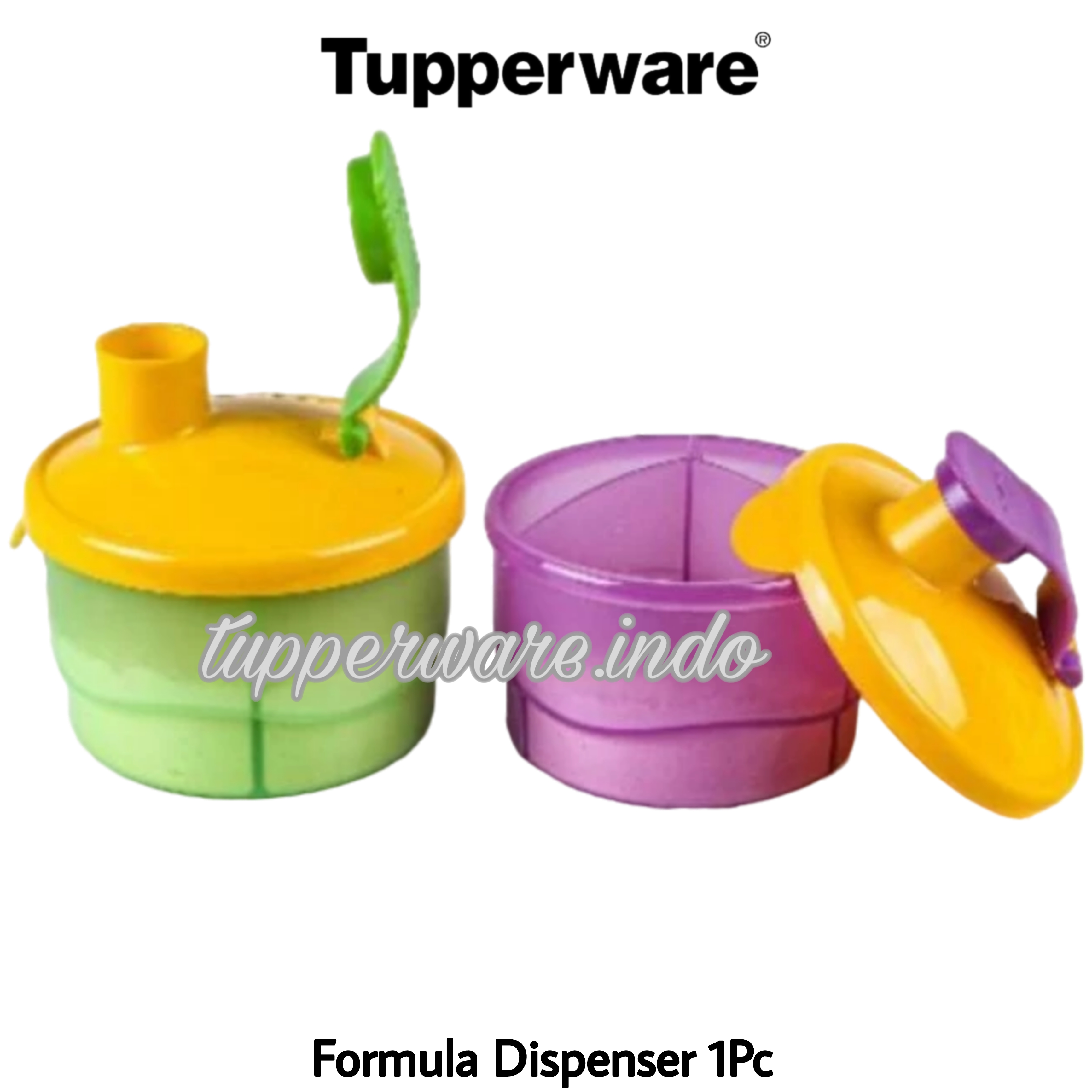 Tupperware Formula Dispenser 1pc Random Wadah susu bubuk bayi tempat bubur baby plastik sufor murah promo diskon
