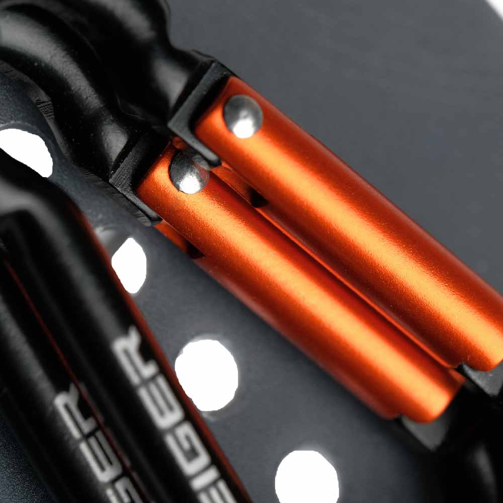 910002172 5 MM PEAR SHAPE CARABINER 2 PC - NOC