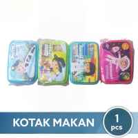 Kotak Makan Lunch Box 2 Sekat BPA Free