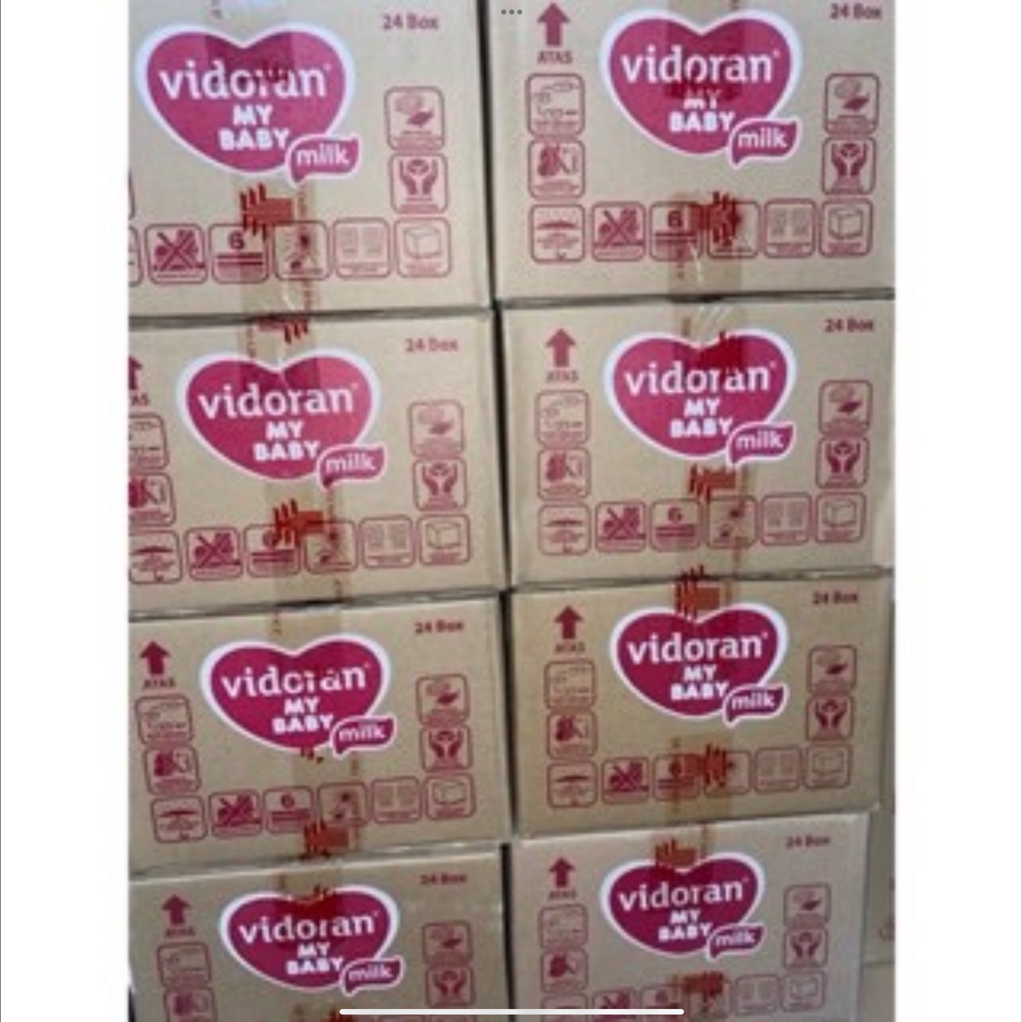 Vidoran 0-6 bulan 125 gram 1 karton exp 2027