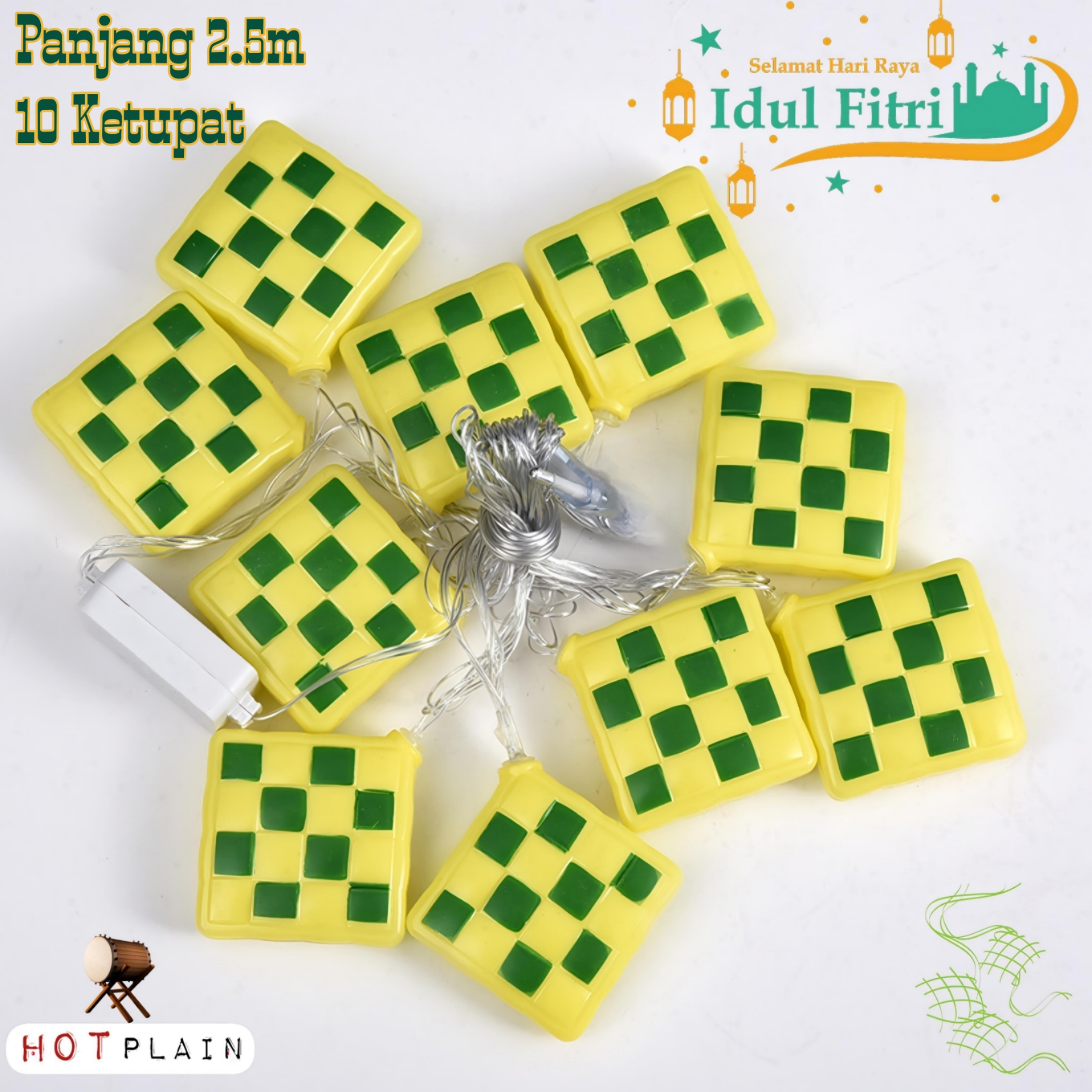 Lampu Tumblr Lampu Hias Idul Fitri Anggur 10 METER / Lampu Tumblr Bola Bintang Warna Rainbow 10 METER NEW !!!FHLC