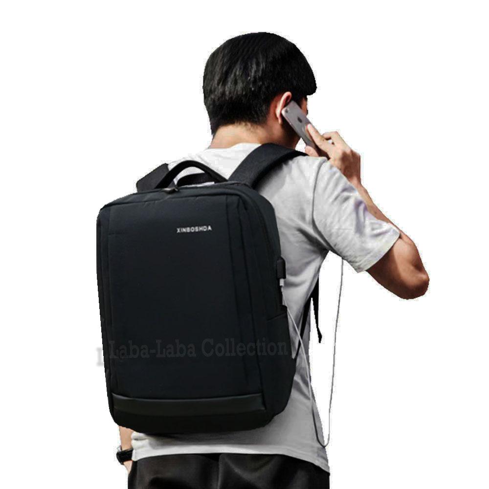 Tas Ransel Pria Tas Ransel Wanita Backpack Tas Sekolah Tas Kuliah Tas Kerja Tas Bahu With USB Charger Up To 15 Inch Korean Bag LLC19034 - Tas Fashion Pria Wanita Korean Style Januari 2019 - 3 Tas Ransel Pria Tas Ransel Wanita Backpack Tas Sekolah Tas Kuliah Tas Kerja Tas Bahu With USB Charger Up to 15 inch Korean Bag LLC19034 - Tas Fashion Pria Wanita Korean Style - 3
