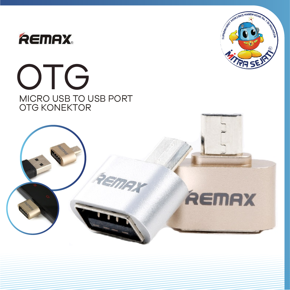 Remax OTG Micro USB to USB Port OTG USB to Micro USB Konektor-1KOTMICR