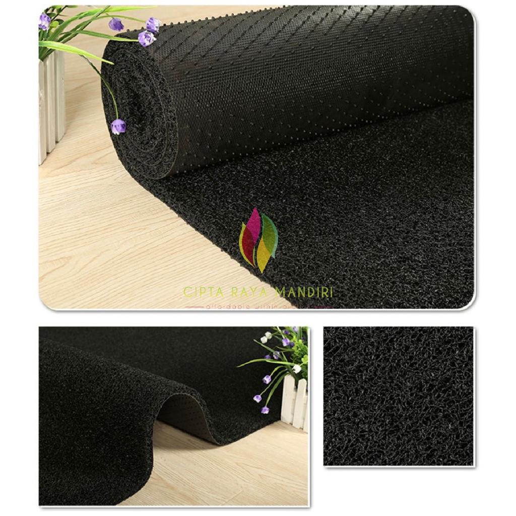 Karpet Keset Mie Bihun Meteran Premium 2 Warna Keset Masjid Keset Anti Slip 30x40 cm & 30x60 cm