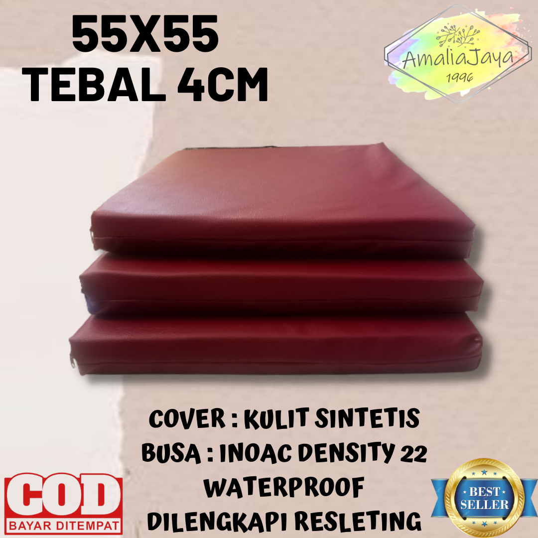 UKURAN 55X55X4CM ALAS DUDUK KURSI (WATERPROOF)