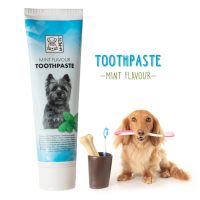 M-PETS TOOTHPASTE MINT FLAVOUR & BEEF FLAVOUR FOR DOG 100 GR / PASTA GIGI ANJING / ODOL ANJING 100GR
