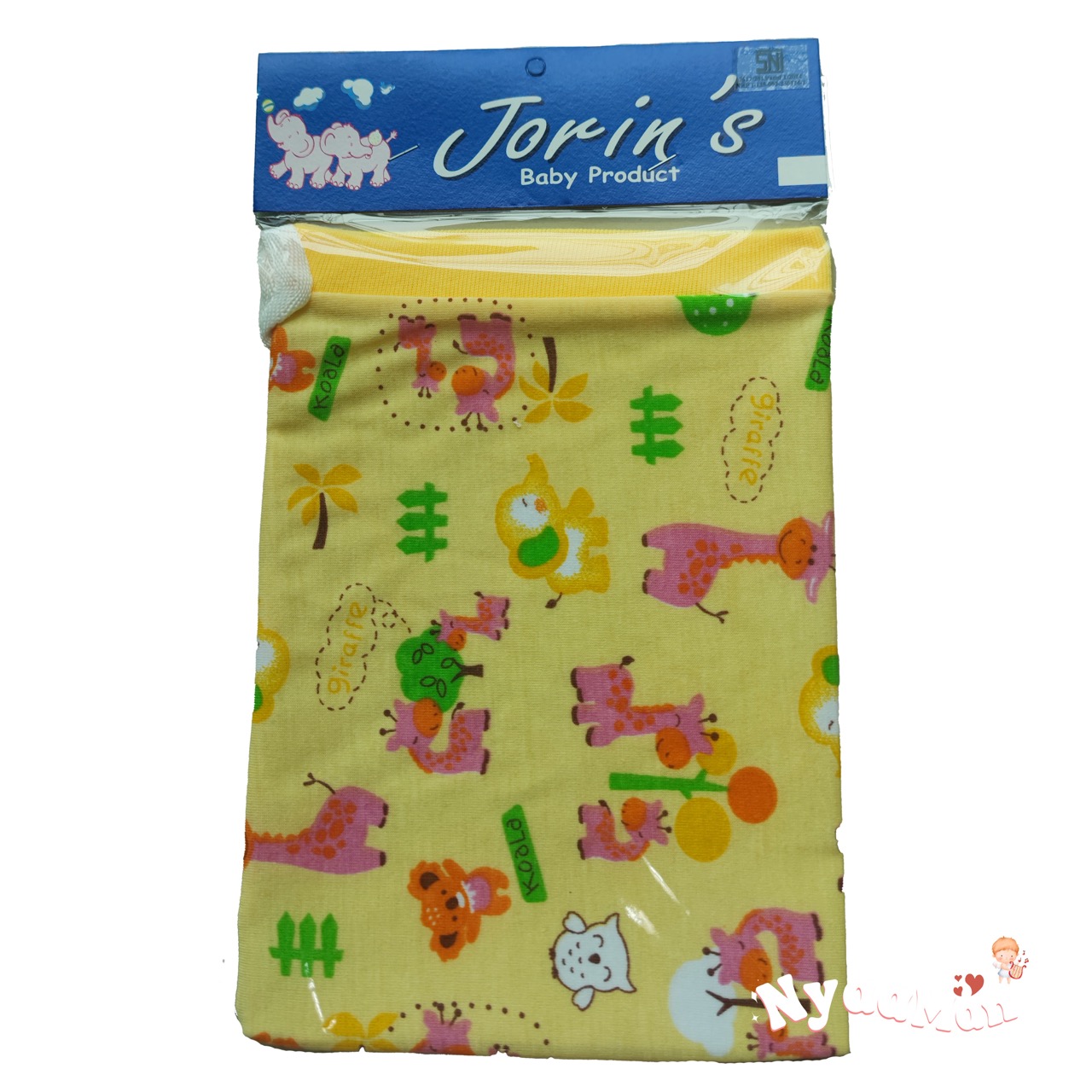 Washlap Jari/ Waslap/ Lap Handuk Bayi Lembut Motif Lucu Full Tangan