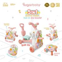 Sugar Baby 5in1 Activity Walker Ride On And Scooter