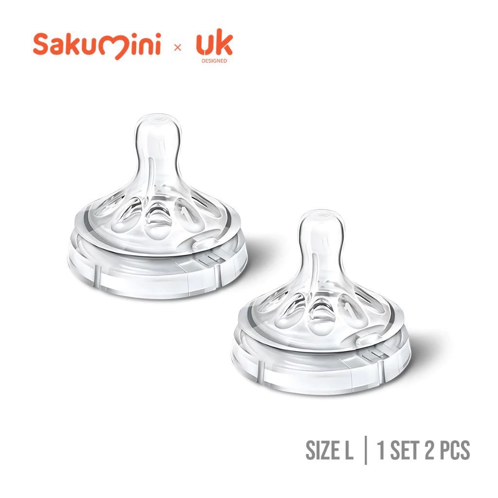 SKM07 SAKUMINI BABY NATURAL MILK FEEDING BOTTLE 120/240ML BOTOL DOT SUSU BAYI NEWBORN NIPPLE PERISTALTIC SKFD-FBOTTLE120/240 / NIPPLE BOTOL BABY NATURAL ISI 2 / NIPPLE MILK FEEDING BOTOL DOT SUSU BAYI NEWBORN NIPPLE PERISTALTIC SKFD-PACIFIER