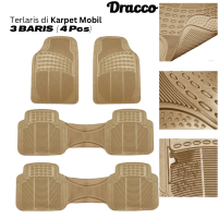 Karpet Mobil Universal Karet Depan Tengah Belakang Tebal Premium DRACCO