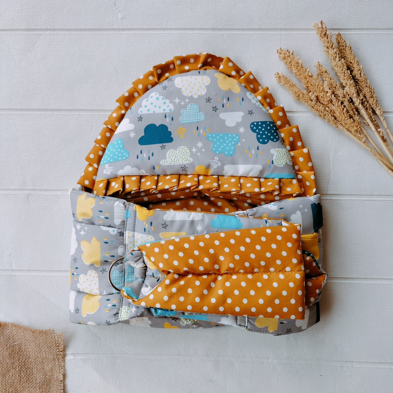Gendongan Bayi Samping Motif Awan Terbaru
