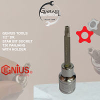 Kunci bospom Star Bit Socket T30 Dengan Lobang Shock Bintang lubang T-30 Panjang