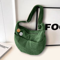 Tas slempang pria Aster Corduroy Premium Warna Cerah - Gaya Kekinian