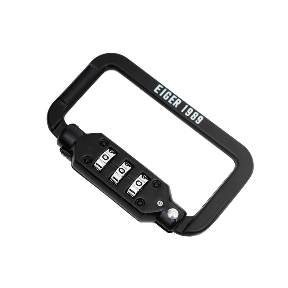 910009762 RACTANGLE COMBINATION PADLOCK - BLK