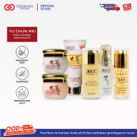[COMPLETE KIT] YU CHUN MEI Cordyceps Whitening Series  - Paket Lengkap Cream Herbal Pencerah Wajah Perawatan Flek Hitam Menahun Glowing Set Kulit Kusam Melasma Kerutan Garis Halus Penuaan Dini Nutrisi Sehat Terawat 6in1 Original