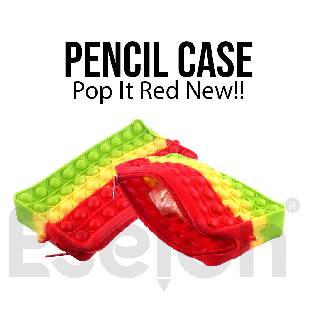 Tempat Pensil POP IT / Kotak Pensil POP IT Pastel Colors