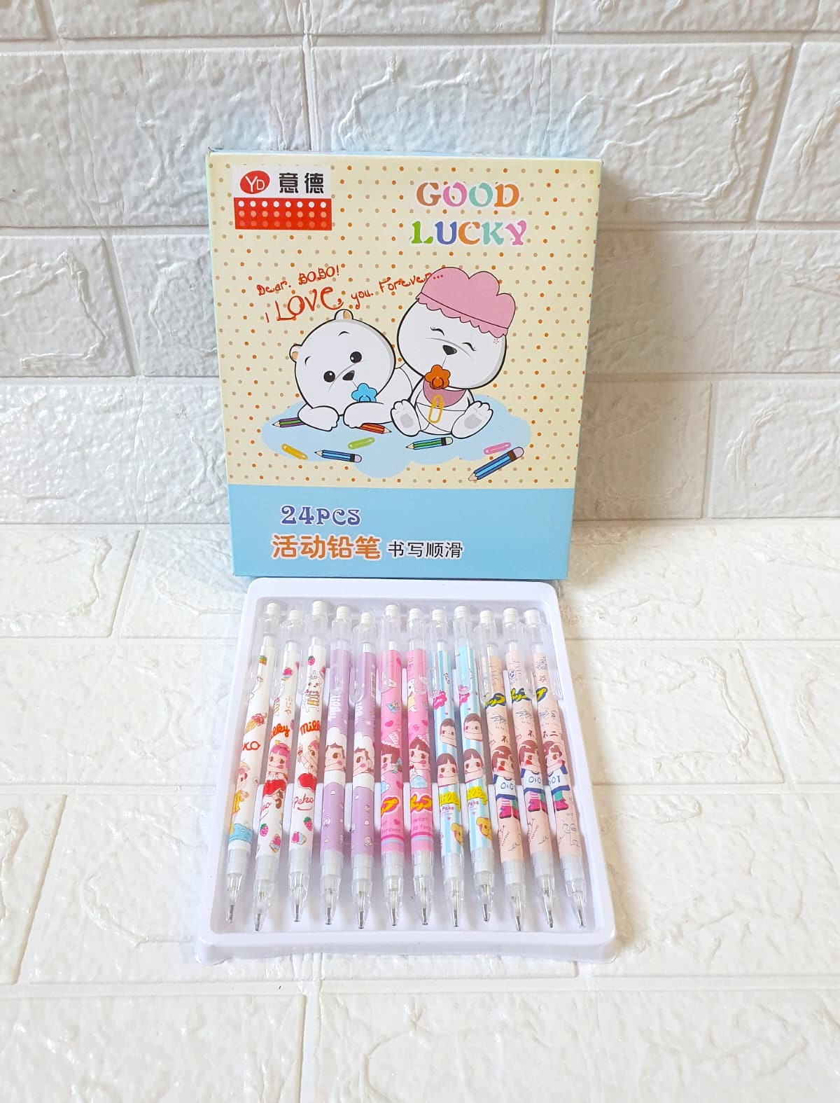(Dapet 6 Pcs) Pensil Mekanik Fancy Anak Karakter 0.5