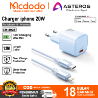 MCDODO Charger iPhone X Xr Xs 11 12 13 14 PD Type C To Lightning FAST Charging 20w