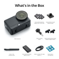 DJI Osmo Action 6 - Action Camera 1/1.1-Inch Square Sensor | 50GB Built-in Storage