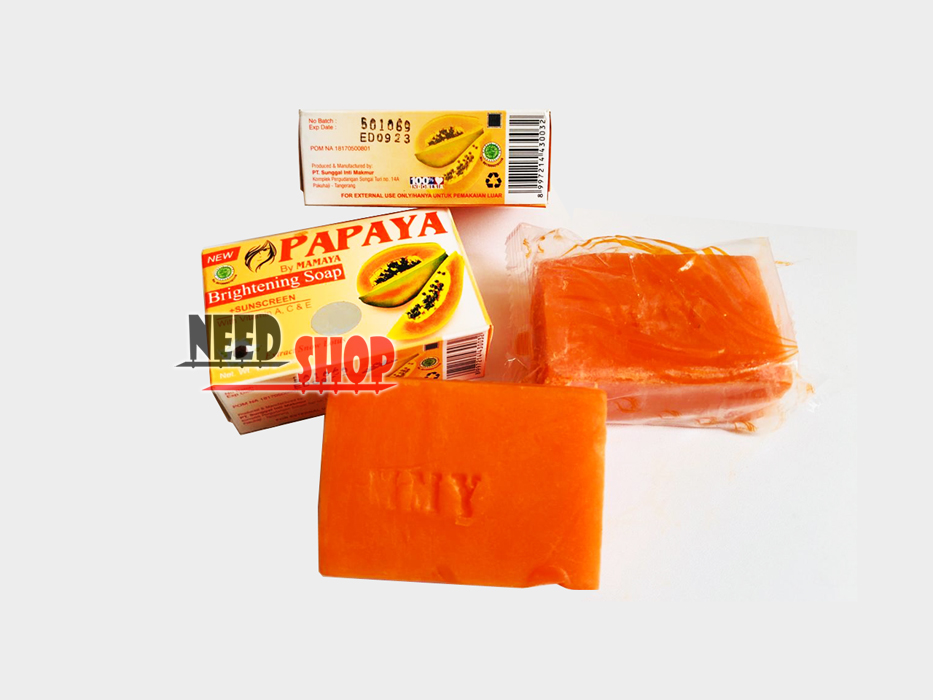 SABUN PEPAYA BY MAMAYA / MAMAYA SOAP ORIGINAL BPOM 135 GRAM