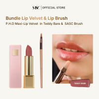 [BUNGA ZAINAL APPROVED] SASC P.H.D Maxi-Lip Velvet Lipstick Plump Effect - Fuller