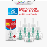 [Paket Isi 5] HIT GoodKnight Non Stop Refill Classic 45 Hari - Bunuh Nyamuk Penyebab Demam Berdarah (DBD)