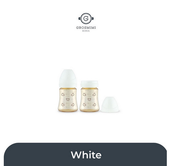 Grosmimi PPSU Feeding Bottle Twin Pack 200ml / 300ml / Botol Susu Bayi