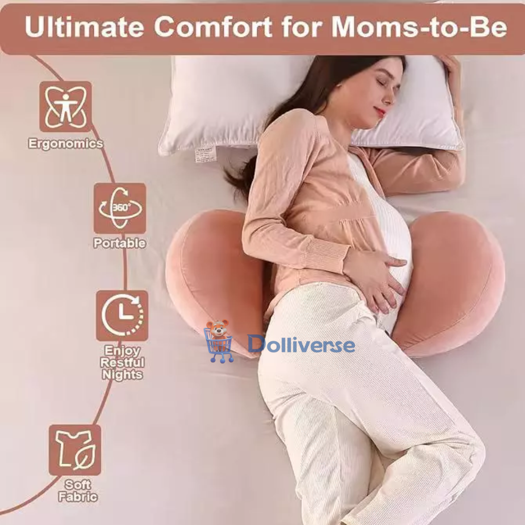 Bantal Hamil Ergonomis – Nyaman untuk Ibu Hamil Tidur Lebih Nyenyak & Tubuh Lebih Rileks Hadiah
