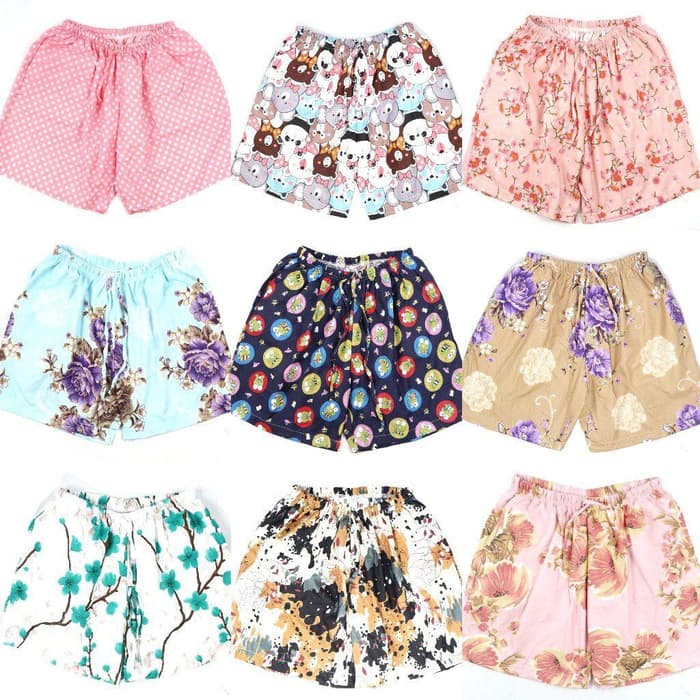 Celana pendek santai wanita / Celana tidur pendek / Hotpants / Boxer wanita celana pendek santai wanita / celana tidur pendek / hotpants / boxer wanita
