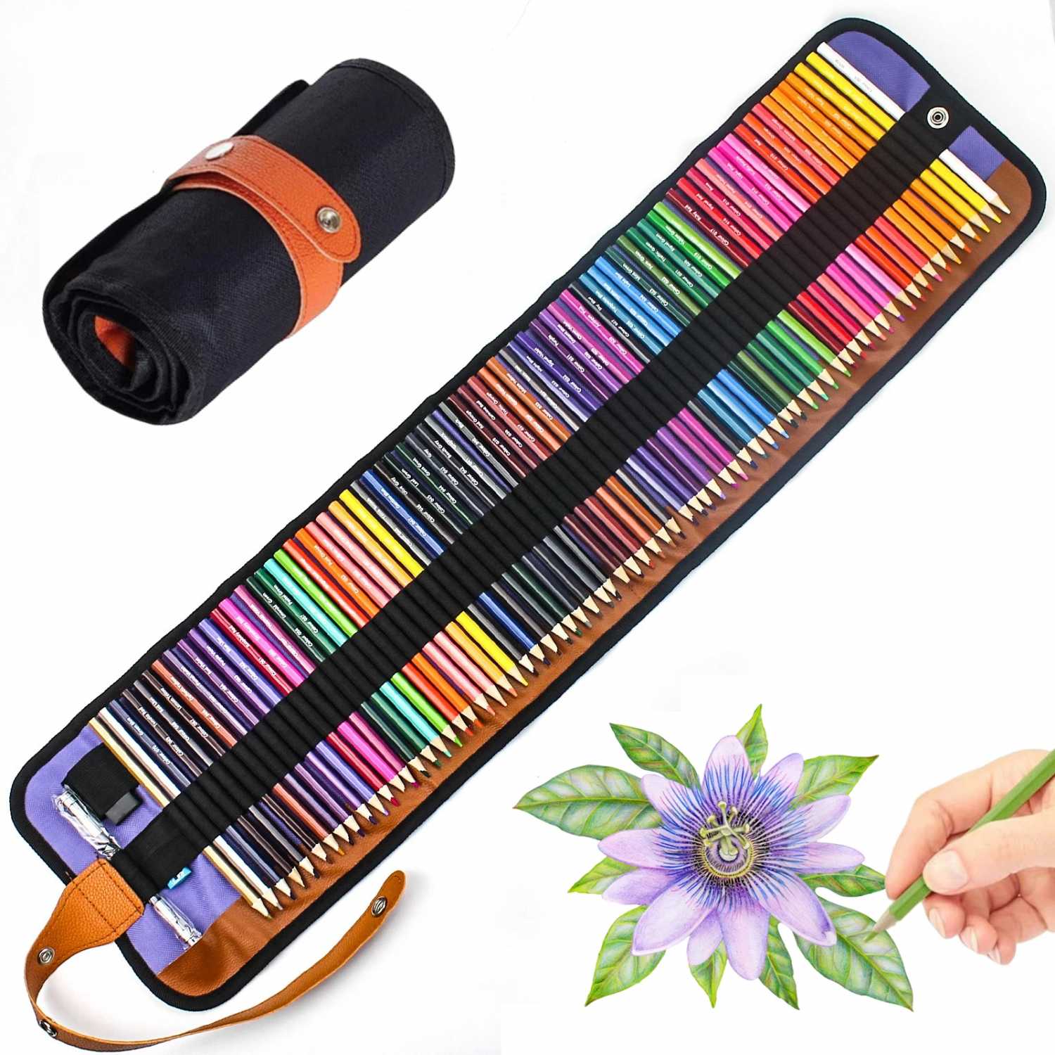 Set Pensil Warna Color Pencils Drawing Painting 50 PCS