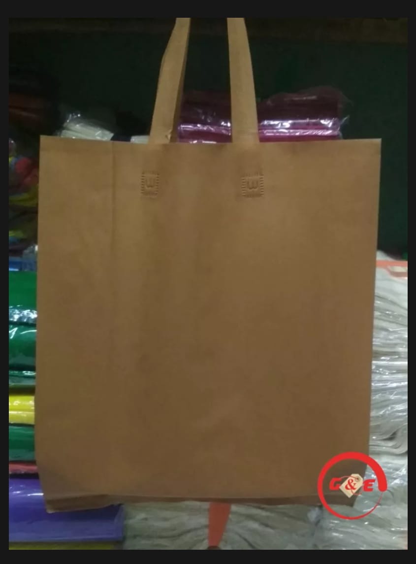 12 Pcs varian Tas Kain Spunbond Goodie Bag Besar Sedang Tebal 38x45x12 30x40x10 25x35x10 20x26x10 Cm