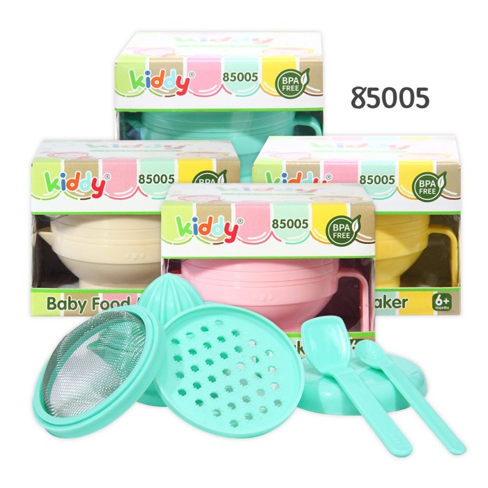 Kiddy Food Maker Set 7 in 1 - Perlengkapan MPASI Instan 7in1 - Peralatan Makan Bayi / Food Processor
