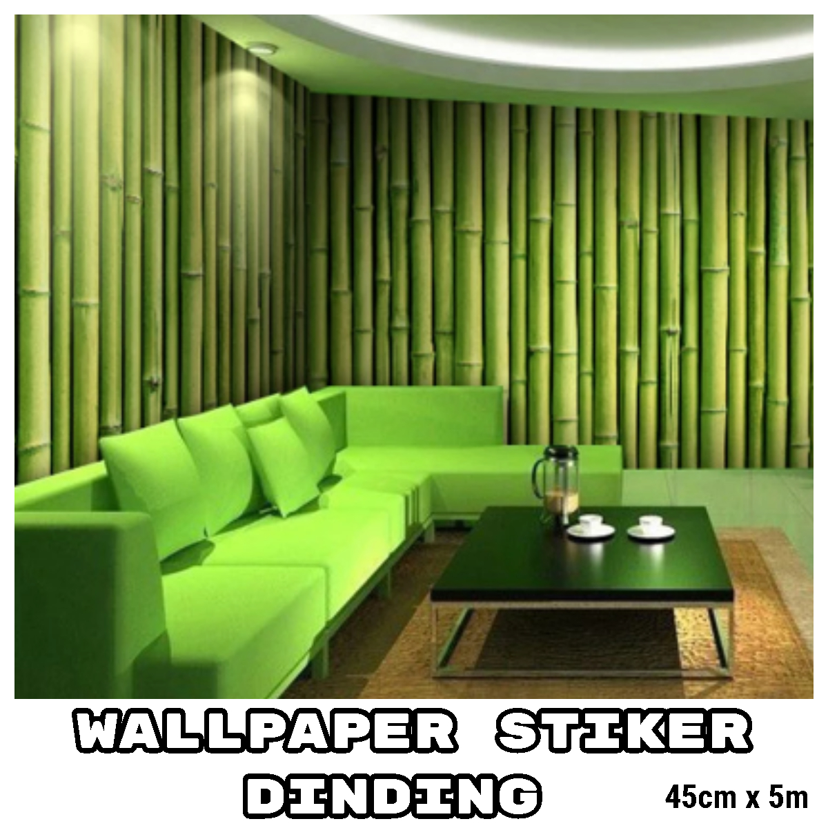 отделка комнаты в зеленом стиле