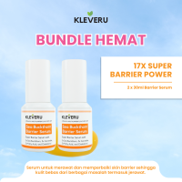 KLEVERU Sea Buckthorn Barrier Serum 30 ml - Perlindungan Kulit Hidrasi Anti-Acne Pemulihan Barrier Kulit Anti-Kerutan Cocok untuk Kulit Sensitif.