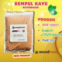 Dempul Woodnesia 1 kg  Plamir Wood Filler Kayu Jati Dan Mahoni  Waterbase Number one Woodstain