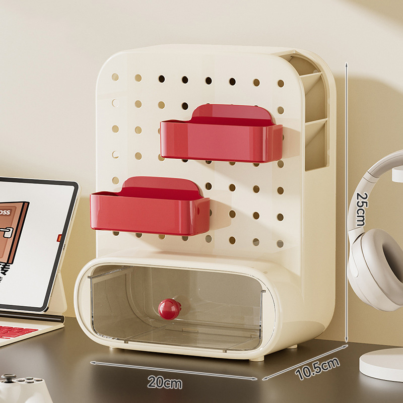 Kotak Pensil Meja Laci Mini Kotak Alat Tulis Desktop Organizer Storage Tempat Alat Tulis Penyimpanan Alat Tulis Organizer stationery SUPHOMY