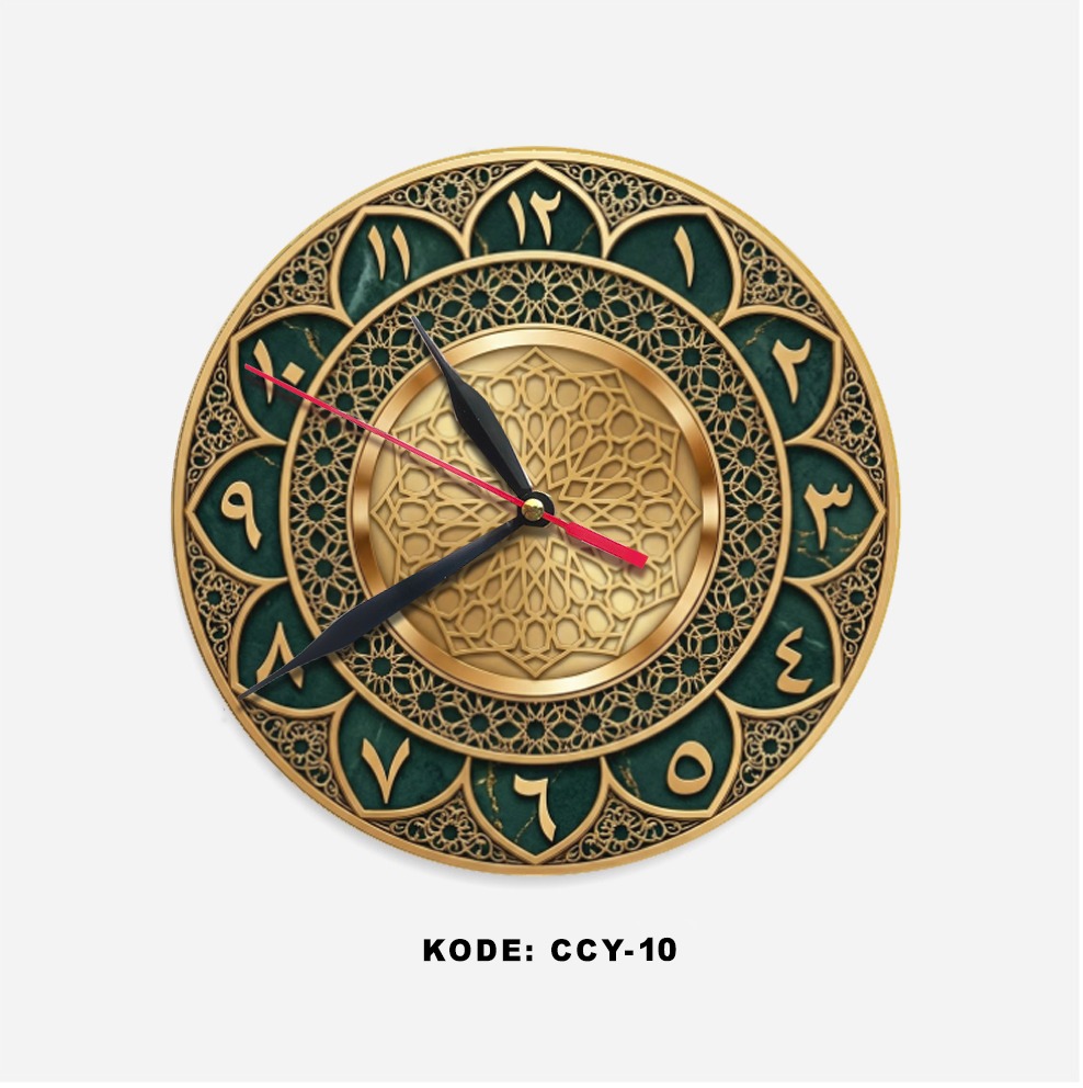 Jam Dinding Menyala 3D Lampu Wallclock Aesthetic Dekorasi Dinding Ruang Kamar Minimalis