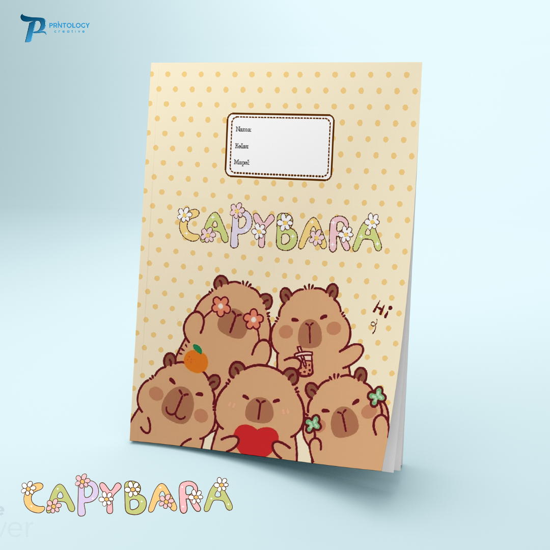 10 Lembar Sampul Buku Aesthetic Capybara Capibara Disney Capybara Sampul Buku Custom Cartoon Nama Sampul Buku Capibara Sampul Buku Plaid Coklat Koket Kotak Kotak Sampul Buku Pink Soft Sampul Buku Aesthetic Estetik Cover Buku Sampul Buku Aesthetic Korean C