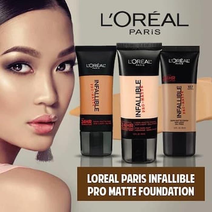 L'oreal infallible pro matte foundation harga