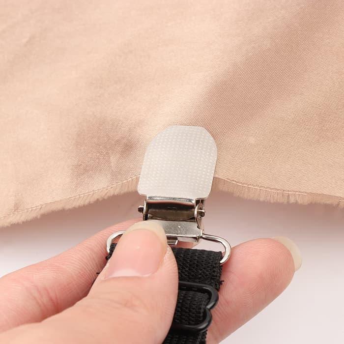 ... TERLARIS Penjepit Ujung Sprei Kasur Bed Sheet Clip Holder 4PCS - hVSOXvWy - 4