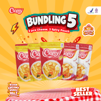 CIOMY - [PRODUK HYPE] Bundling 5 Lebih Hemat Cuanki Instan Mix ( 3 Kuah Ayam Keju Creamy + 2 Ayam Pedas ) Pouch HALAL & Sudah BPOM