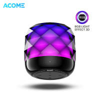 ACOME Super Bass Speaker Bluetooth 5.0 20W IPX7 Waterproof RGB Light Rhyme Rave Party A20 Garansi Resmi 1 Tahun